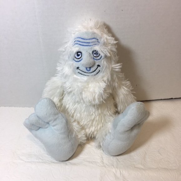 BIGFOOT SNOWSQUATCH Yeti Stuffed Animal Plush 10" White - Picture 2 of 6